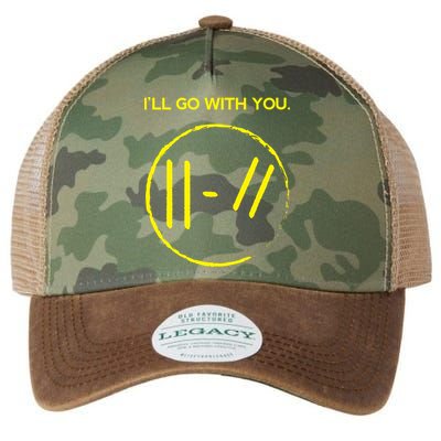 Pilots I'll Go With You Legacy Tie Dye Trucker Hat