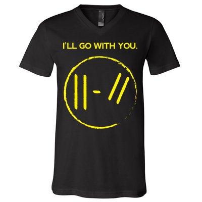 Pilots I'll Go With You V-Neck T-Shirt