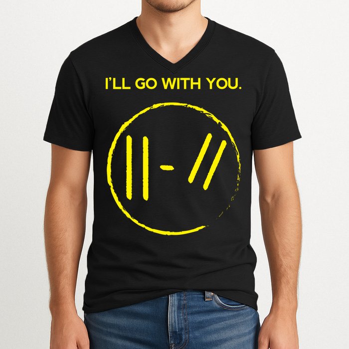 Pilots I'll Go With You V-Neck T-Shirt