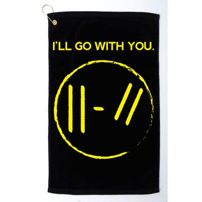 Pilots I'll Go With You Golf Towel