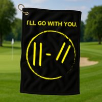 Pilots I'll Go With You Golf Towel