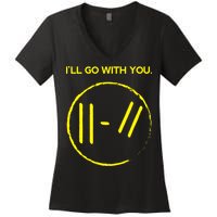 Pilots I'll Go With You Women's V-Neck T-Shirt