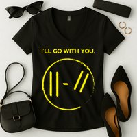 Pilots I'll Go With You Women's V-Neck T-Shirt