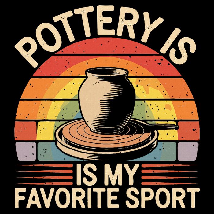 Pottery Is My Favorite Sport Funny Pottery 16 in Basic Backpack