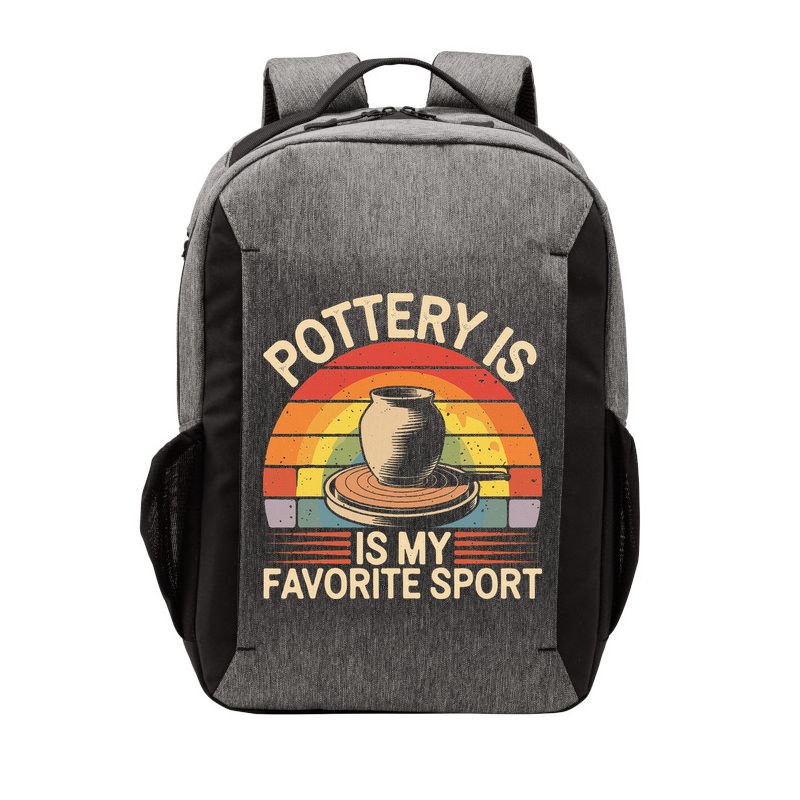 Pottery Is My Favorite Sport Funny Pottery Vector Backpack
