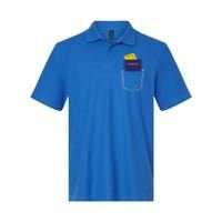 Passport In My Pocket World Traveller And Globe Trotter Gift Softstyle Adult Sport Polo