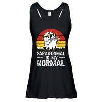 Paranormal Is My Normal Retro Ghost Hunting Halloween Ladies Essential Flowy Tank