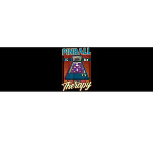 Pinball Is My Therapy Pinball Wizard Classic Retro Bumper Sticker