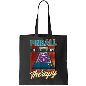 Pinball Is My Therapy Pinball Wizard Classic Retro Tote Bag