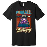 Pinball Is My Therapy Pinball Wizard Classic Retro Premium T-Shirt