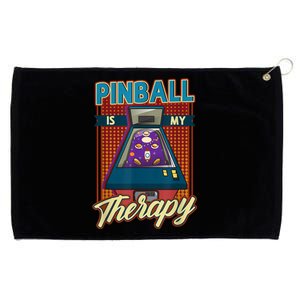 Pinball Is My Therapy Pinball Wizard Classic Retro Grommeted Golf Towel