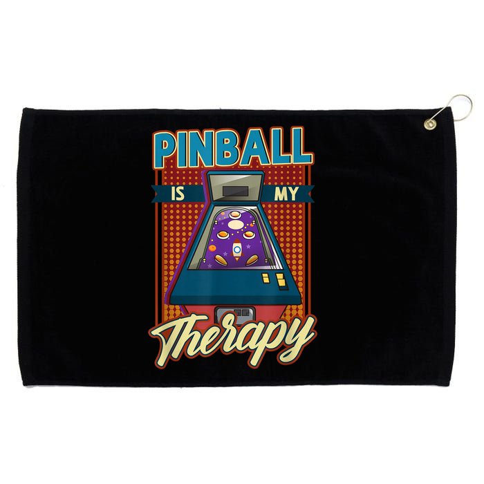 Pinball Is My Therapy Pinball Wizard Classic Retro Grommeted Golf Towel