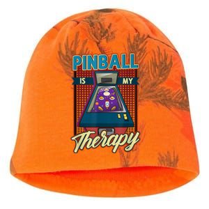 Pinball Is My Therapy Pinball Wizard Classic Retro Kati - Camo Knit Beanie