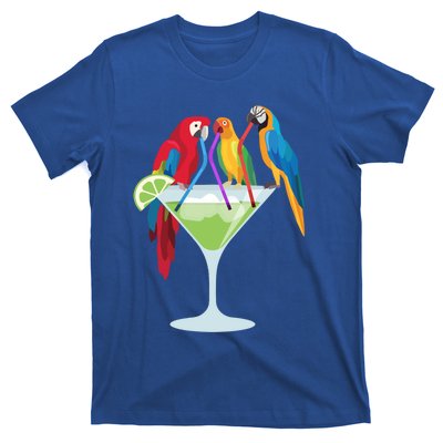 Parrots Ing Margarita Tropical Vacation Hawaiian Birds Cool Gift T-Shirt