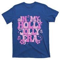 Pink In My Holly Xmas Jolly Era Groovy Retro Christmas Gift T-Shirt