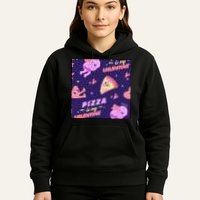 Pizza Is My Valentine Funny Hoodie
