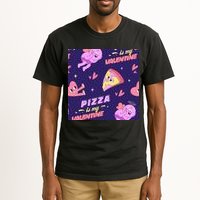 Pizza Is My Valentine Funny Tall T-Shirt