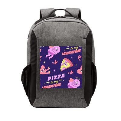 Pizza Is My Valentine Funny Vector Backpack