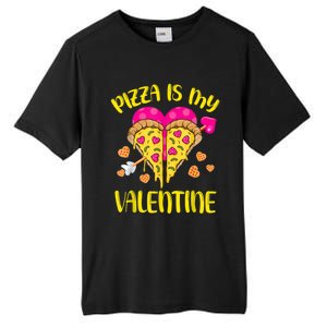 Pizza Is My Valentine Funny Valentines Day Cute Gift Tall Fusion ChromaSoft Performance T-Shirt