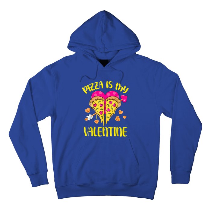 Pizza Is My Valentine Funny Valentines Day Cute Gift Hoodie