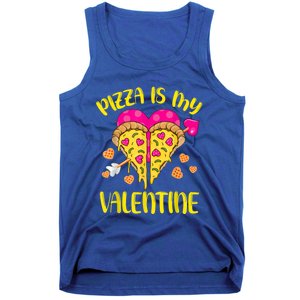 Pizza Is My Valentine Funny Valentines Day Cute Gift Tank Top