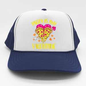 Pizza Is My Valentine Funny Valentines Day Cute Gift Trucker Hat