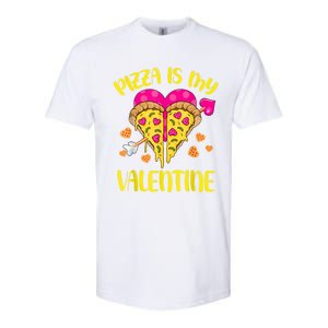 Pizza Is My Valentine Funny Valentines Day Cute Gift Softstyle CVC T-Shirt