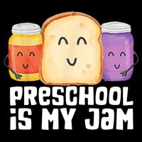 Preschool Is My Jam Back To School Funny Wool Snapback Cap