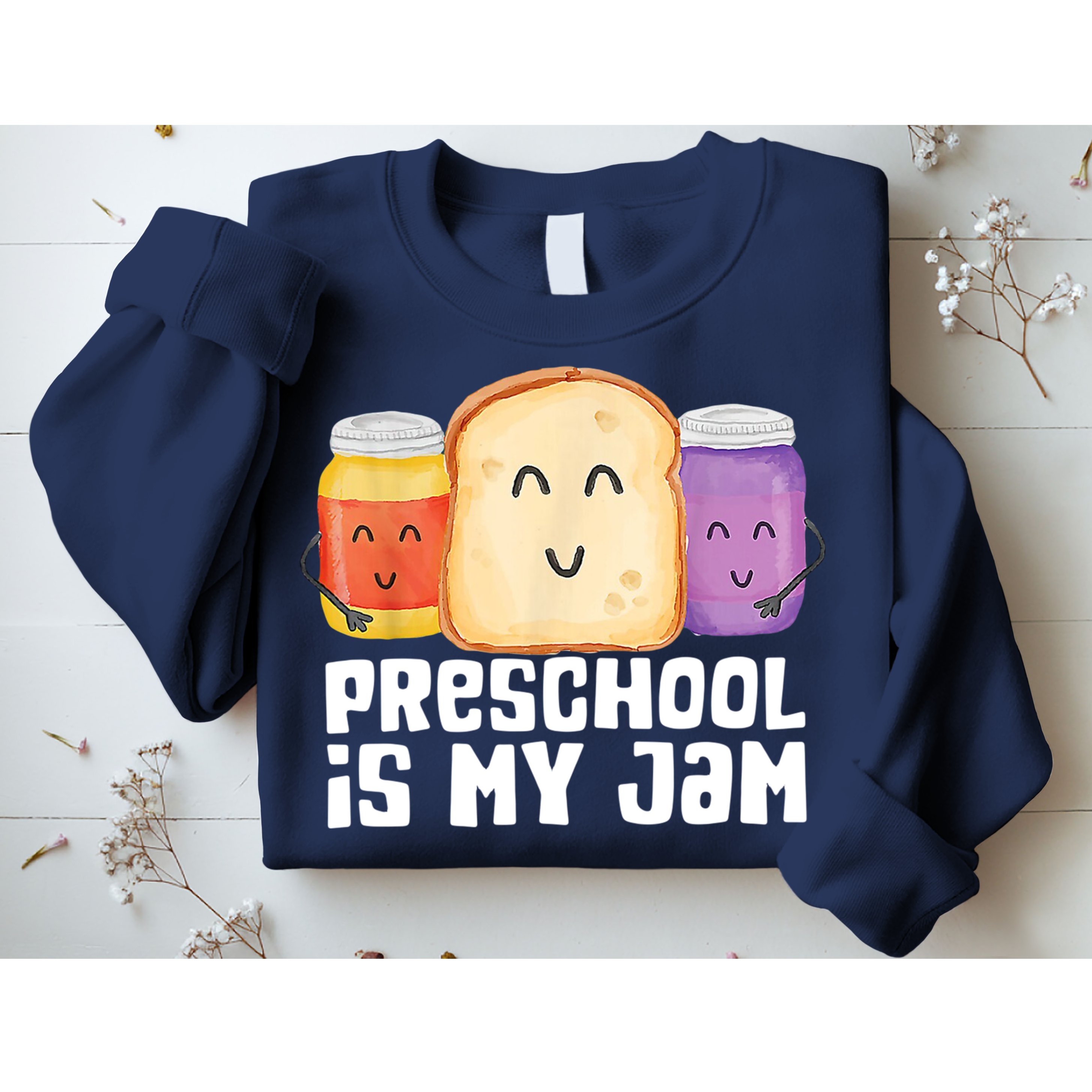 Preschool Is My Jam Back To School Funny Sweatshirt
