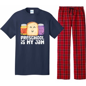 Preschool Is My Jam Back To School Funny Pajama Set