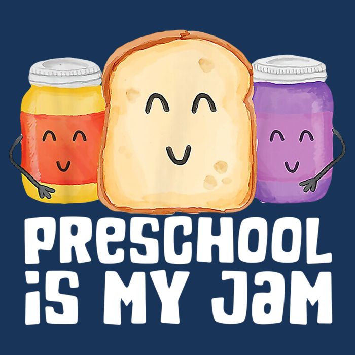 Preschool Is My Jam Back To School Funny Premium T-Shirt