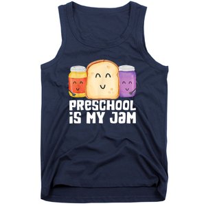 Preschool Is My Jam Back To School Funny Tank Top