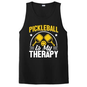 Pickleball Is My Therapy Cute Gift PosiCharge Competitor Tank