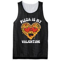 Pizza Is My Valentine Valentines Day Pizza Lover Mesh Reversible Basketball Jersey Tank