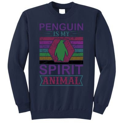 Penguin Is My Spirit Animal Tall Sweatshirt