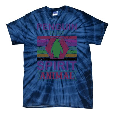 Penguin Is My Spirit Animal Tie-Dye T-Shirt