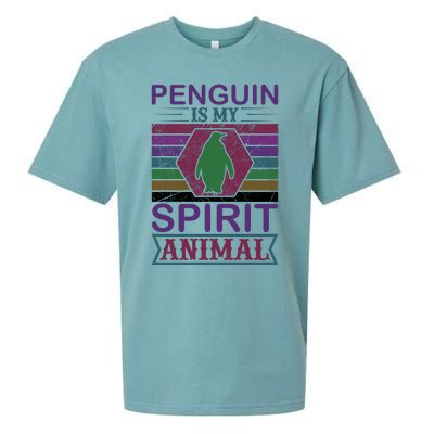 Penguin Is My Spirit Animal Sueded Cloud Jersey T-Shirt