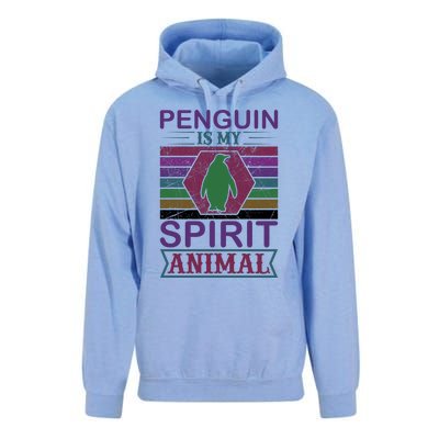 Penguin Is My Spirit Animal Unisex Surf Hoodie