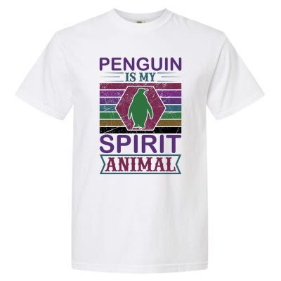 Penguin Is My Spirit Animal Garment-Dyed Heavyweight T-Shirt