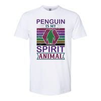 Penguin Is My Spirit Animal Softstyle CVC T-Shirt