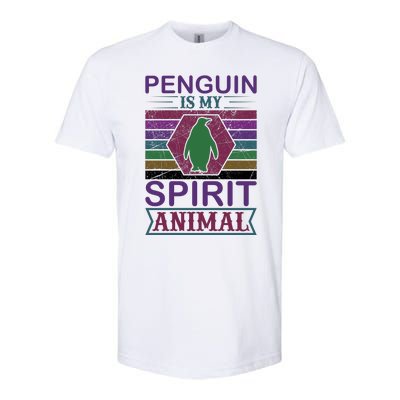 Penguin Is My Spirit Animal Softstyle CVC T-Shirt