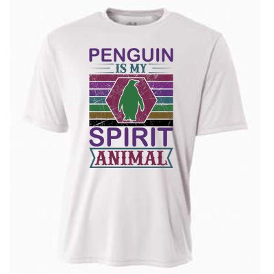 Penguin Is My Spirit Animal Cooling Performance Crew T-Shirt