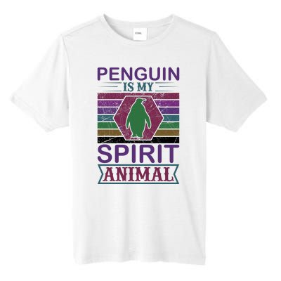 Penguin Is My Spirit Animal Tall Fusion ChromaSoft Performance T-Shirt