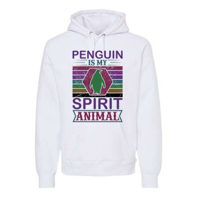 Penguin Is My Spirit Animal Premium Hoodie