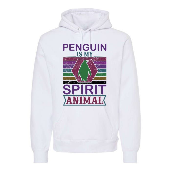 Penguin Is My Spirit Animal Premium Hoodie