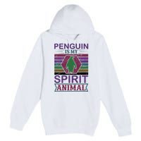 Penguin Is My Spirit Animal Premium Pullover Hoodie