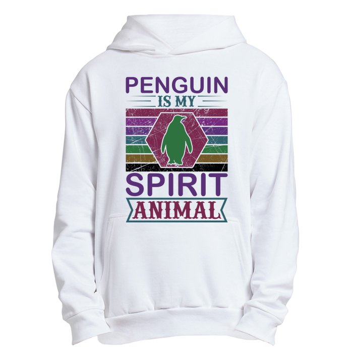 Penguin Is My Spirit Animal Urban Pullover Hoodie