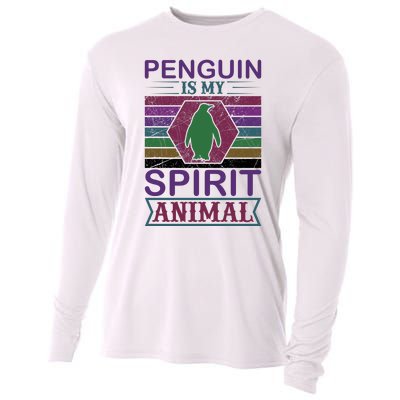 Penguin Is My Spirit Animal Cooling Performance Long Sleeve Crew