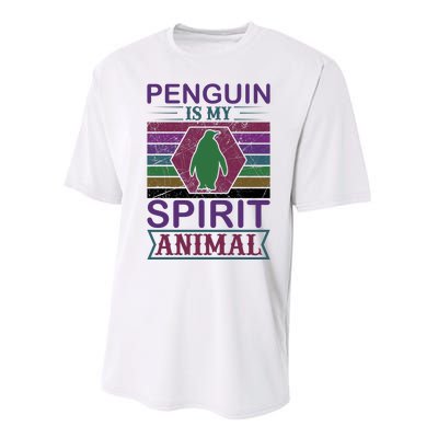 Penguin Is My Spirit Animal Performance Sprint T-Shirt