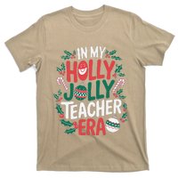 Playful In My Holly Xmas Jolly Teacher Era Christmas Funny T-Shirt